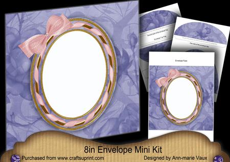Bouquet 4 Special Oval 8in Envelope Mini Kit