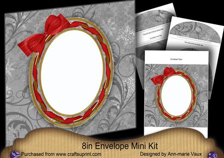 Christmas Door Special Oval 8in Envelope Mini Kit