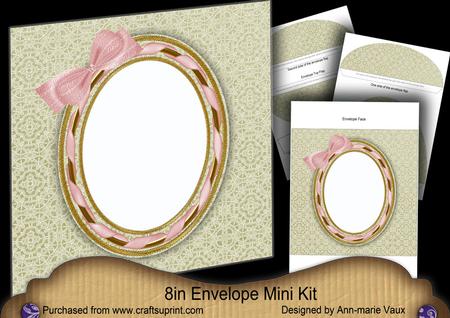 Wedding Rings Special Oval 8in Envelope Mini Kit