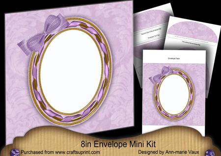 Wedding Ceremony Special Oval 8in Envelope Mini Kit
