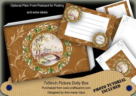 The Bridge Doily 7x5in Presentation Box m Kit
