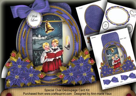 Choirboys Special Large Oval Card Mini Kit