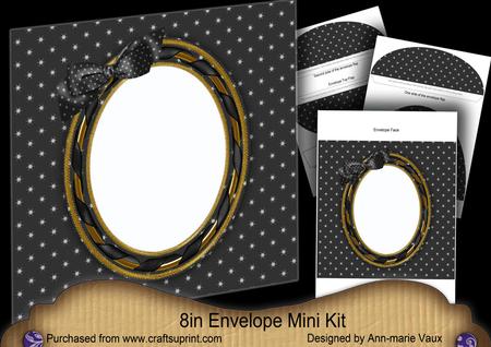 Snow Tree Modern Special Large Oval Envelope Mini Kit