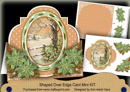 Winters Tale Fancy Shaped Over 3D Mini Card Kit