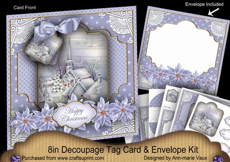 Blue Village Church Special 8in Tag N' Envelope Kit