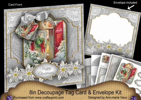 Christmas Door Special 8in Tag N' Envelope Kit