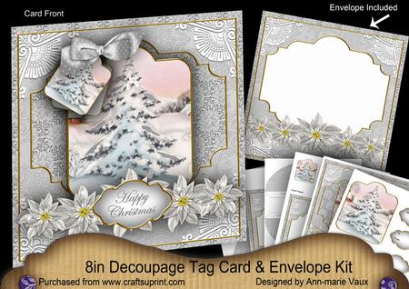Snow Tree Special 8in Tag N' Envelope Kit