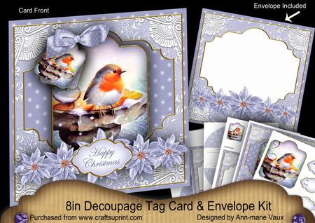 Blue Robin Special 8in Tag N' Envelope Kit