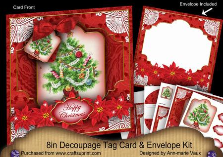The Christmas Tree Special 8in Tag N' Envelope Kit