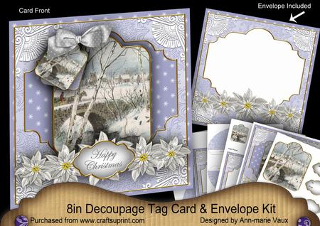 Snow Bridge Special 8in Tag N' Envelope Kit