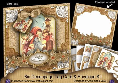 Little People Nativity Special 8in Tag N' Envelope Kit