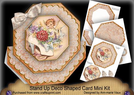 Shoe Fairy Deco Stand-up Large Card Mini Kit