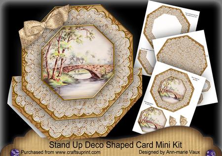 The Bridge Deco Stand-up Large Card Mini Kit