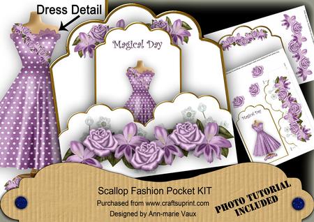 Lilac Magical Day Ink Saver Fashion Tag Mini Kit