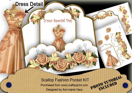Peach Special Day Ink Saver Fashion Tag Mini Kit