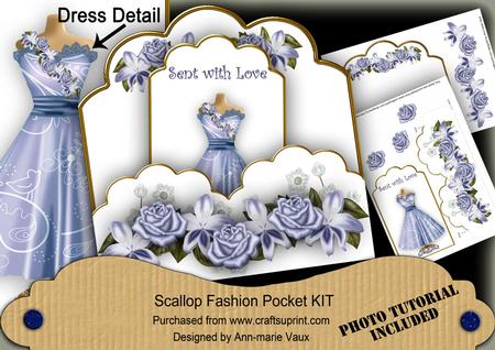 Blue Bird Sent with Love Ink Saver Fashion Tag Mini Kit