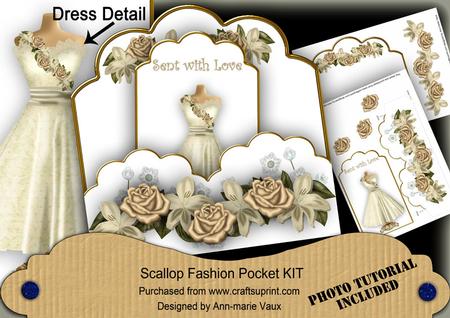 Cream Sent with Love Ink Saver Fashion Tag Mini Kit