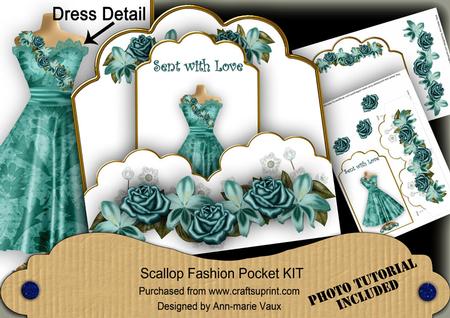 Peacock Sent with Love Ink Saver Fashion Tag Mini Kit