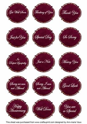 Hotpink Fleur Mix Occasion Sentiment Caption Sentiment Sheet