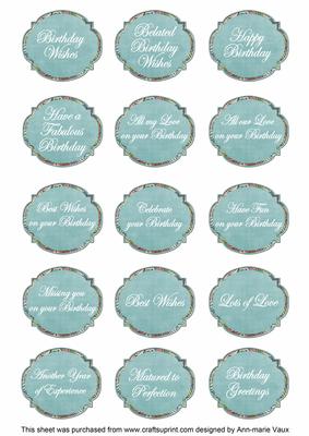 Dteal Fleur All Birthday Sentiment Caption Sentiment Sheet