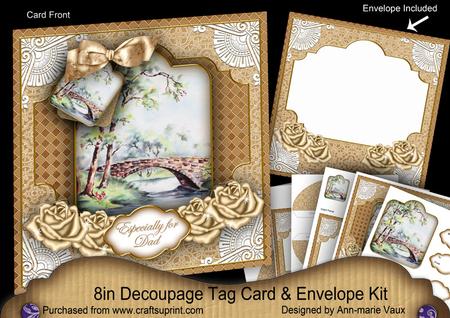 The Bridge for Dad Special 8in Tag N' Envelope Kit
