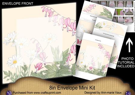 Daisy Mix Large Blooms 8in Envelope Mini Kit