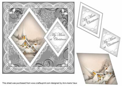 Ice Church My Mum 7in Double Diamond Topper
