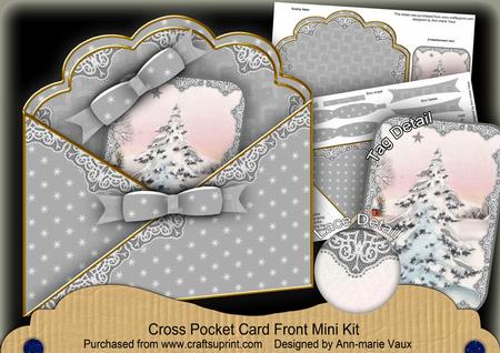 Snow Tree Cross Faux Pocket Cf Mini Kit