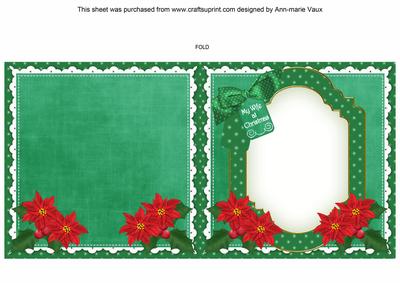 Green Tree My Wife to Fit 6in Folded Insert