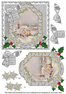 Christmas Scene Ours to Yours 6in Christmas Step by Step