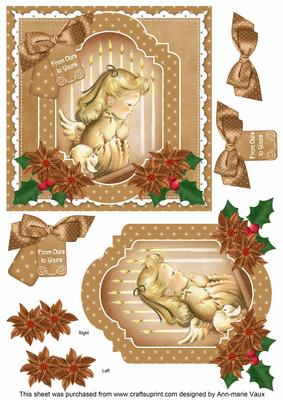 Pray Angel Ours to Yours 6in Christmas Step by Step
