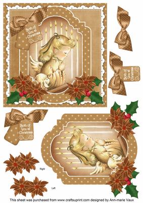 Pray Angel Both of You 6in Christmas Step by Step