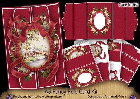 The Bridge A5 Tri-fold Fancy Card Mini Kit