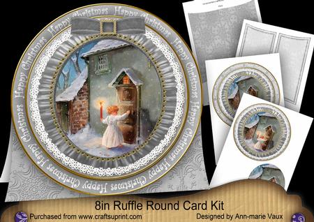 Choirboy Knocking Hc 8inch Round Ruffle Mini Card Kit