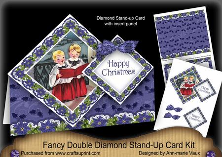 Choirboys Hc Diamond Doily Stand Up Card Mini Kit