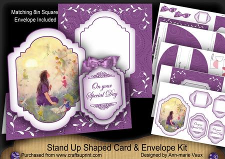Lavender Fairy Special Day Fancy Stand Up Kit