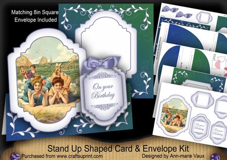 Bathing Beauty1 Your Birthday Fancy Stand Up Kit