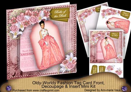 Pink Ballgown Belle of the Ball Worldy Fashion Mini Kit