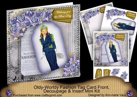 Blue Wedding Best Day Oldie Worldy Fashion Mini Kit