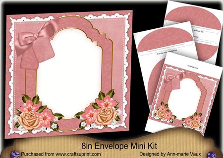Blossom Church Floral 8in Envelope Mini Kit