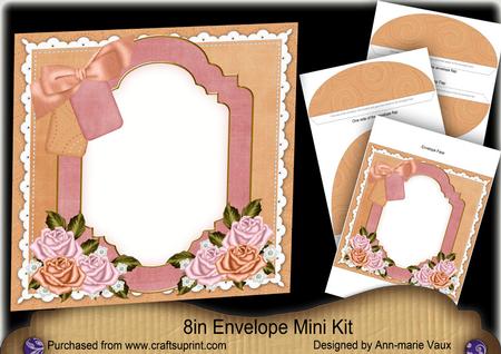 Mixed Bouquet Floral 8in Envelope Mini Kit