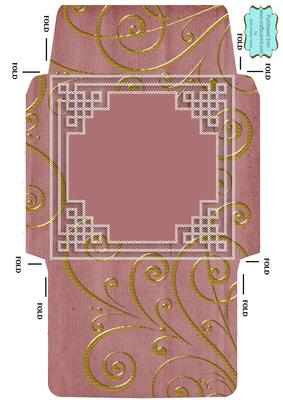 Christmas Prayer Square Envelope