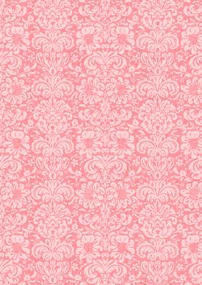 Pink Roses Lace Eyelet Matching Backing Paper