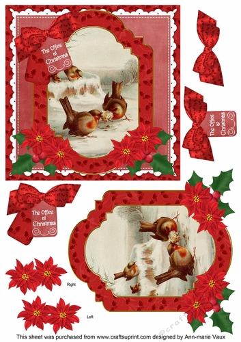 Tug of Love The Office at Christmas 6in Christmas Step by Step