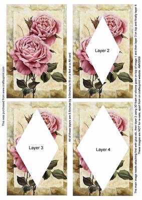 Roses 1 Easy Diamond Tunnel Sheet