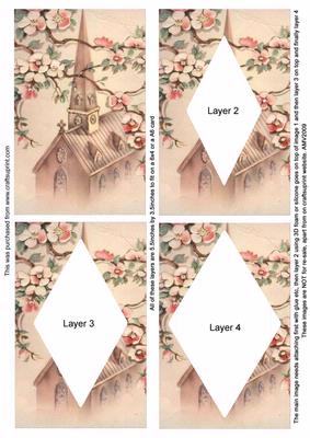 Wedding Church Easy Diamond Tunnel Sheet