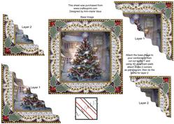 How My Tree Looks Duo Corner Wavy Sq Stacker