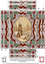Silent Night Church Lace 7x5 Spiral Edge Stacker