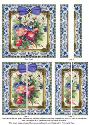 Wildflower Lace 5in Square Side Stacker