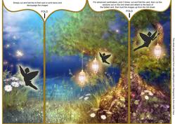 Night Lites for the Fairy Tree Taj Gatefold Card